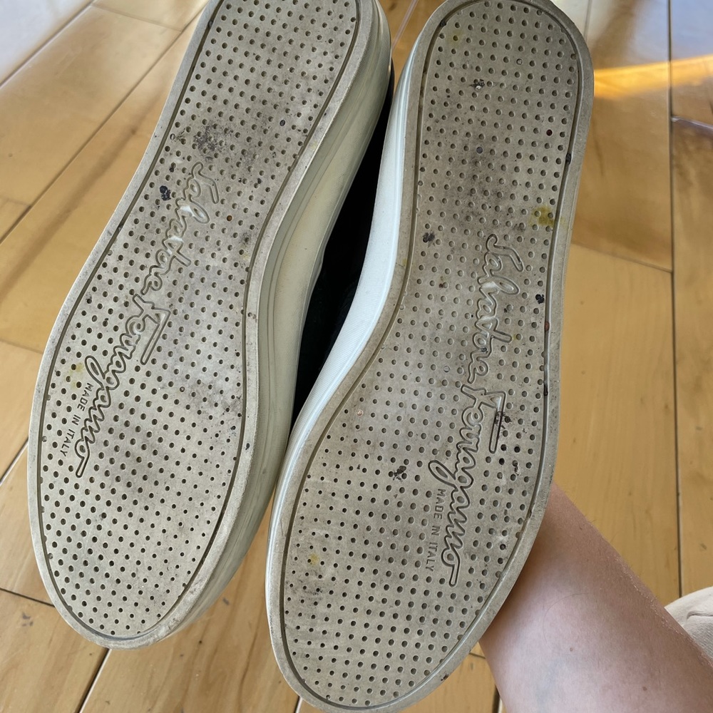 Salvatore Ferragamo Slide On Sneakers View 6